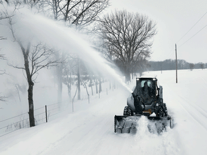 Erskine SB300 Hydraulic Snowblower for Skid Steers & Compact Track Loaders