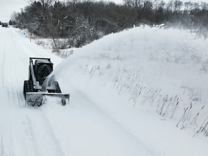 Erskine SB300 Hydraulic Snowblower for Skid Steers & Compact Track Loaders