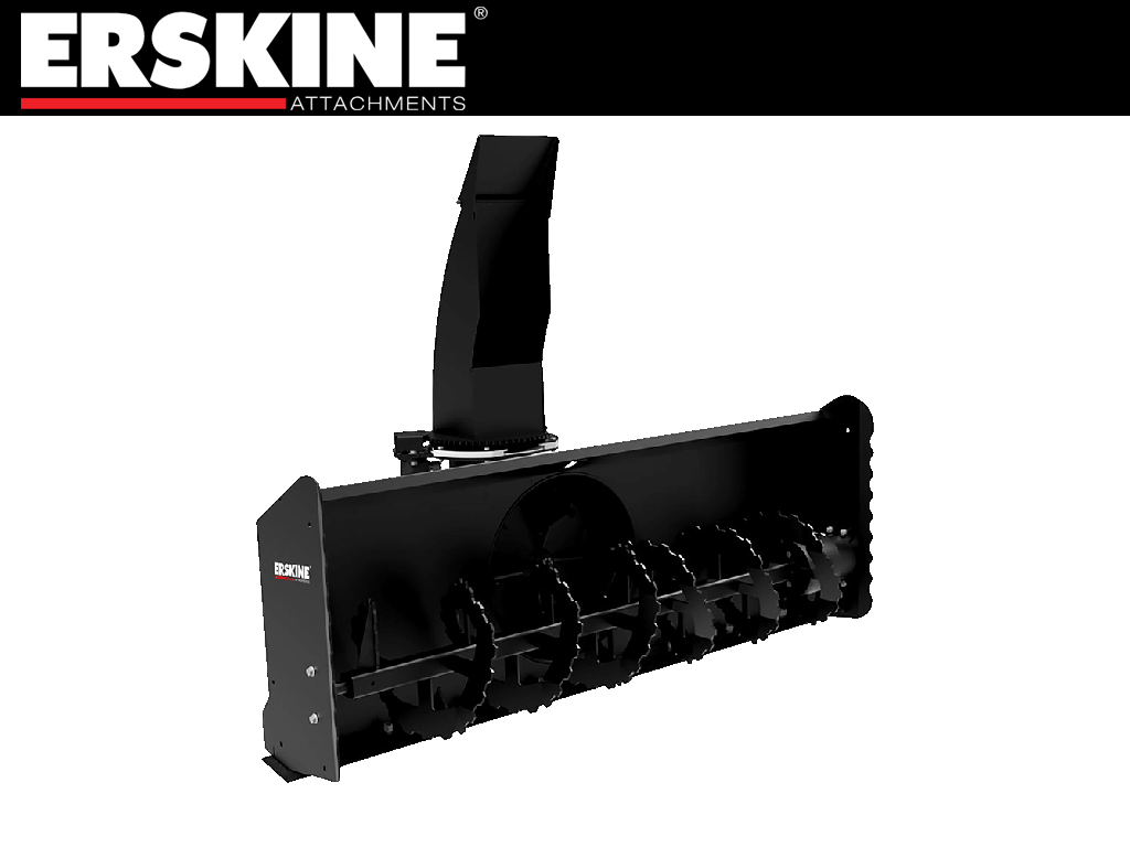 Erskine SB300 Hydraulic Snowblower for Skid Steers & Compact Track Loaders