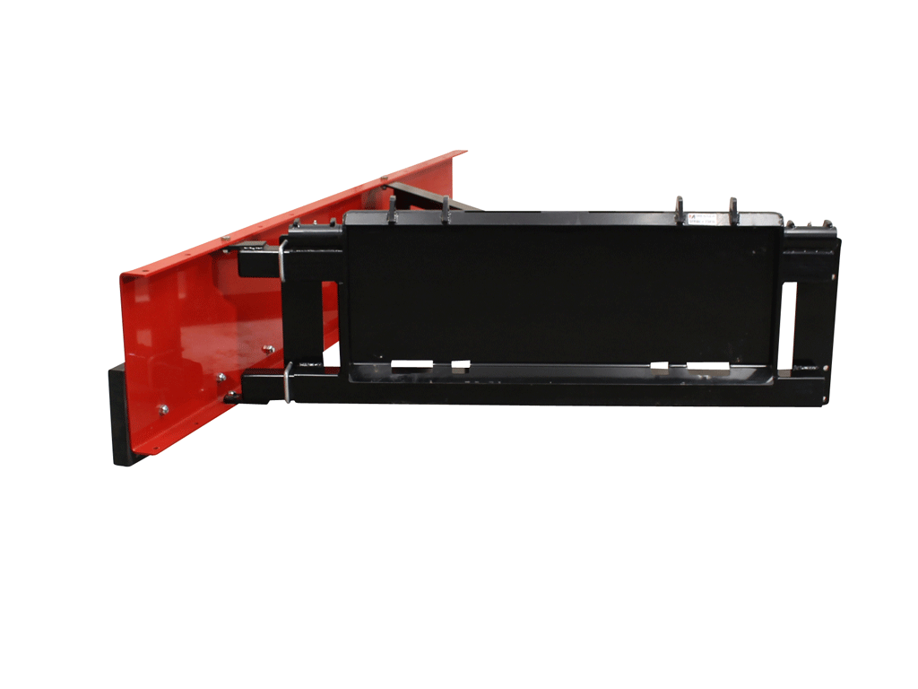 MESSER Single Blade Feed Pusher for skid steer loader