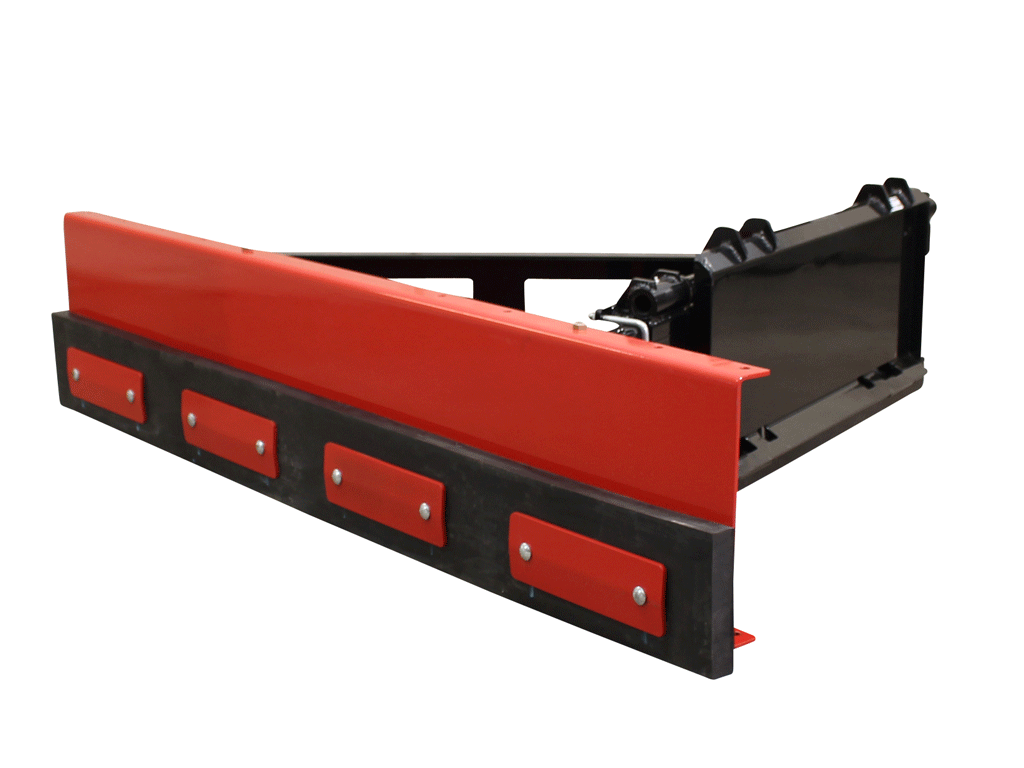 MESSER Single Blade Feed Pusher for skid steer loader