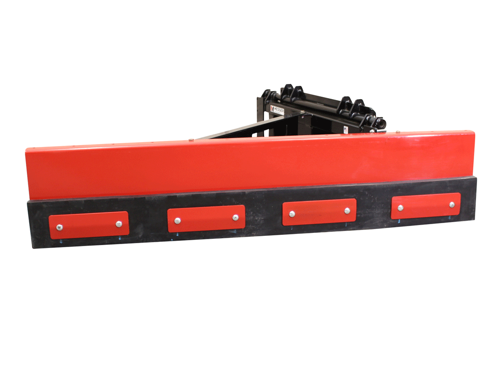 MESSER Single Blade Feed Pusher for skid steer loader