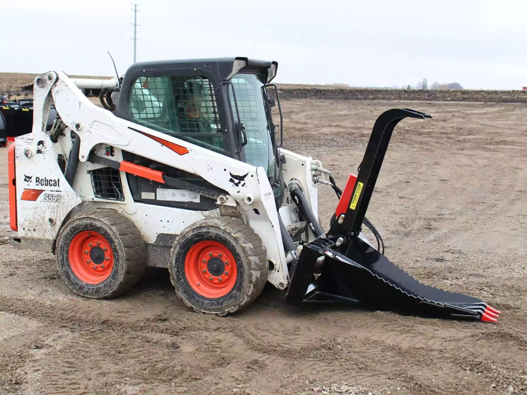 MESSER Stump Bucket Grapple for skid steer