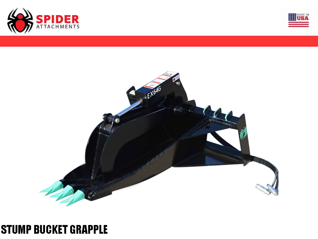 Cucharones para tocones de servicio extremo SPIDER