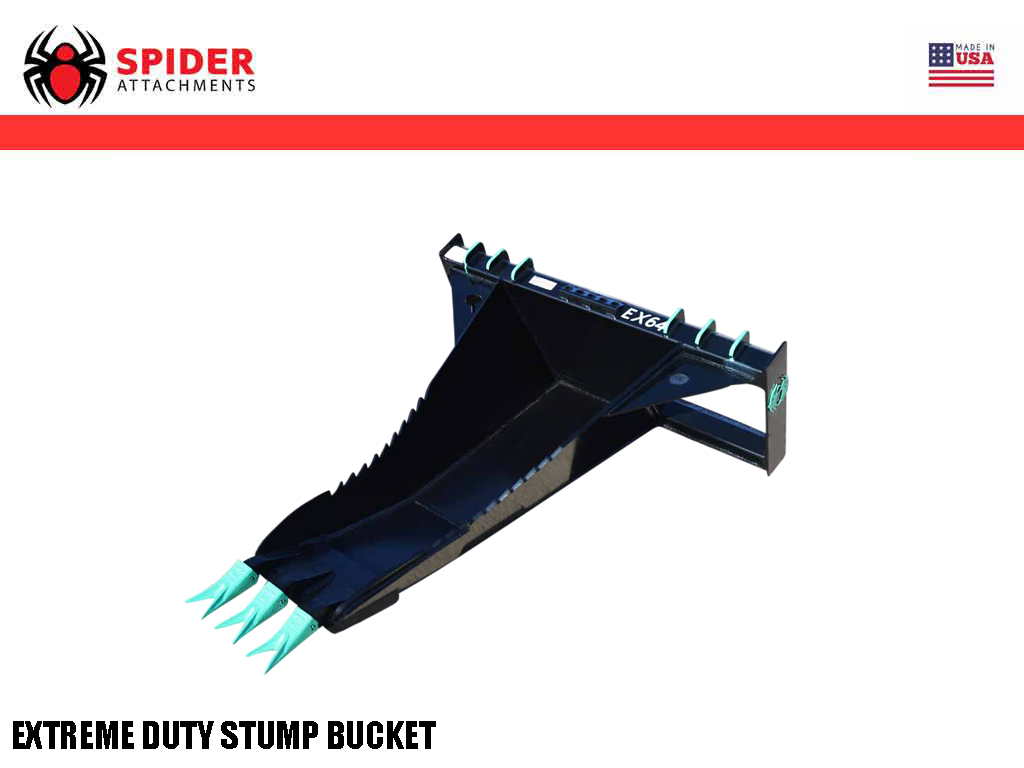 Cucharones para tocones de servicio extremo SPIDER