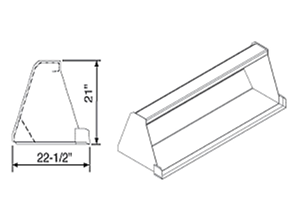 ATI Group Series 100 utility bucket for compact tractors