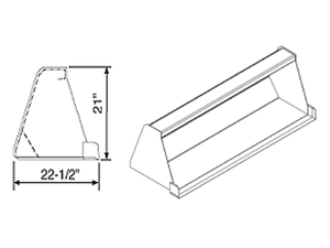 ATI Group Series 100 utility bucket for compact tractors