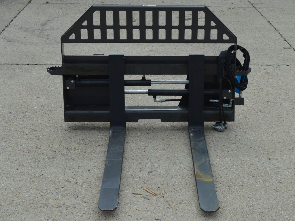 SPIDER hydraulic pallet forks for skid steer