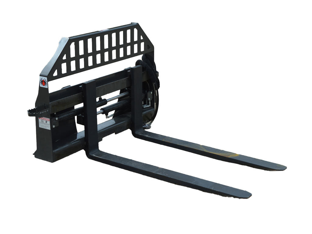 SPIDER hydraulic pallet forks for skid steer