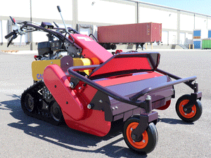 Canycom CG 101 walk behind flail mower