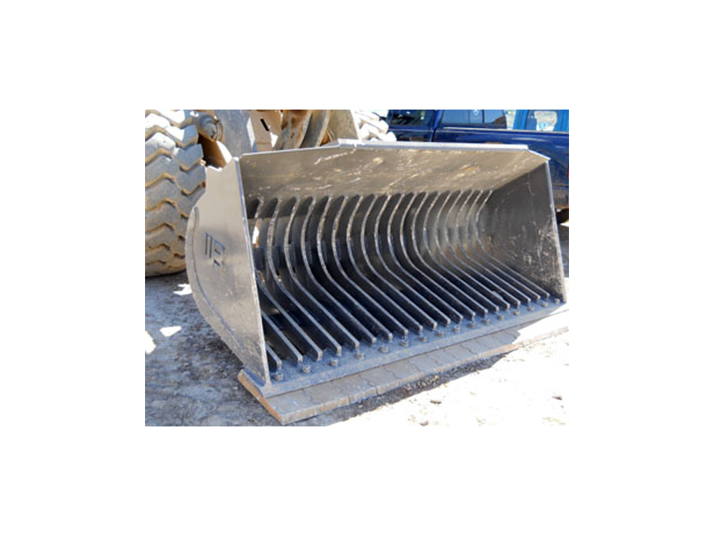 WERK-BRAU Skeleton Rock buckets for Wheel loaders 33,000 - 43,000 lbs. (class 4)