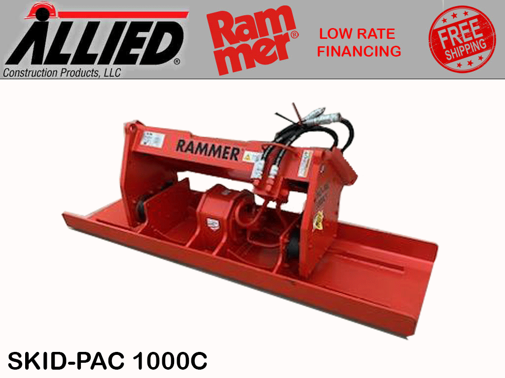 SKID STEER: PLATE COMPACTOR