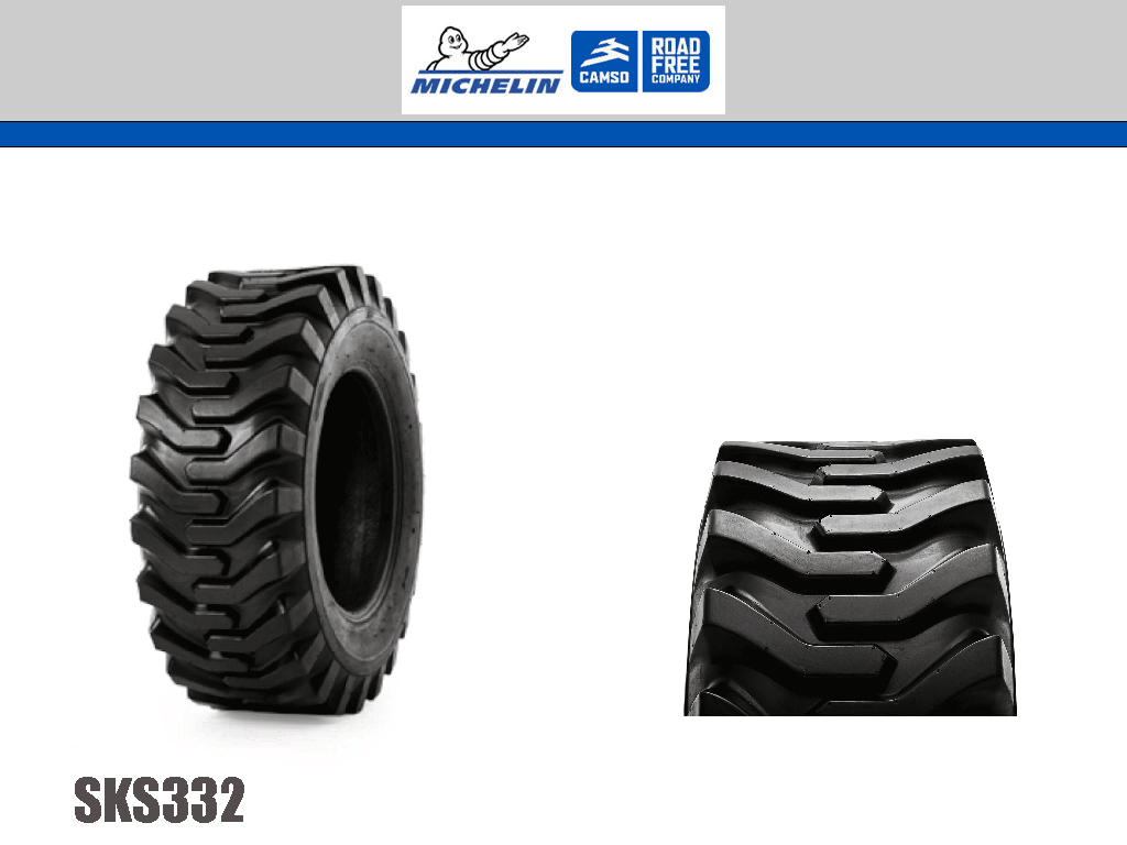 MICHELIN CAMSO SKS332 tire for skid steer loader