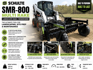 SCHULTE SMR-800 MULTI RAKE