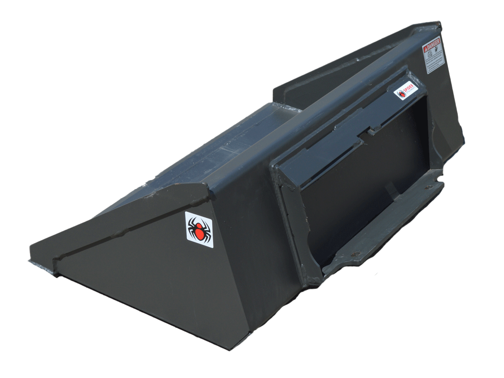 SPIDER heavy duty low profile mini loader buckets
