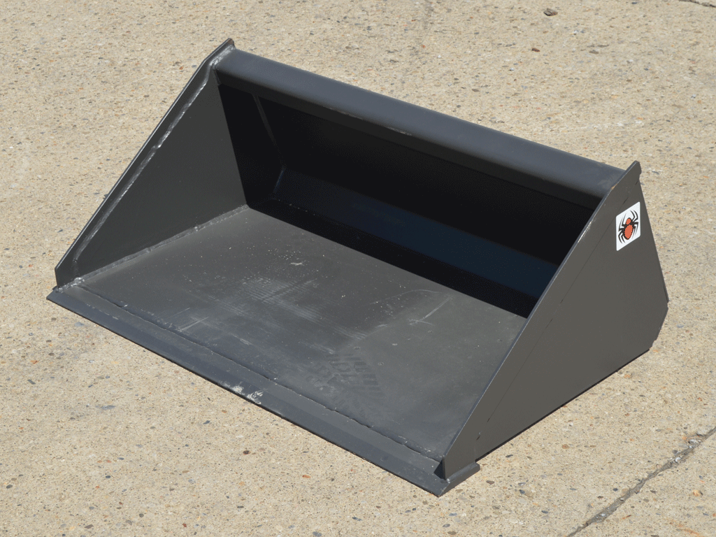 Cucharones minicargadores de perfil bajo y servicio pesado SPIDER