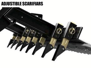 ABI Attachments SR1 Grading Rake