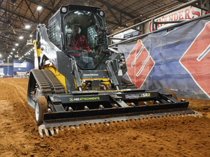 ABI SR2 Landscape Rake for Skid Steers