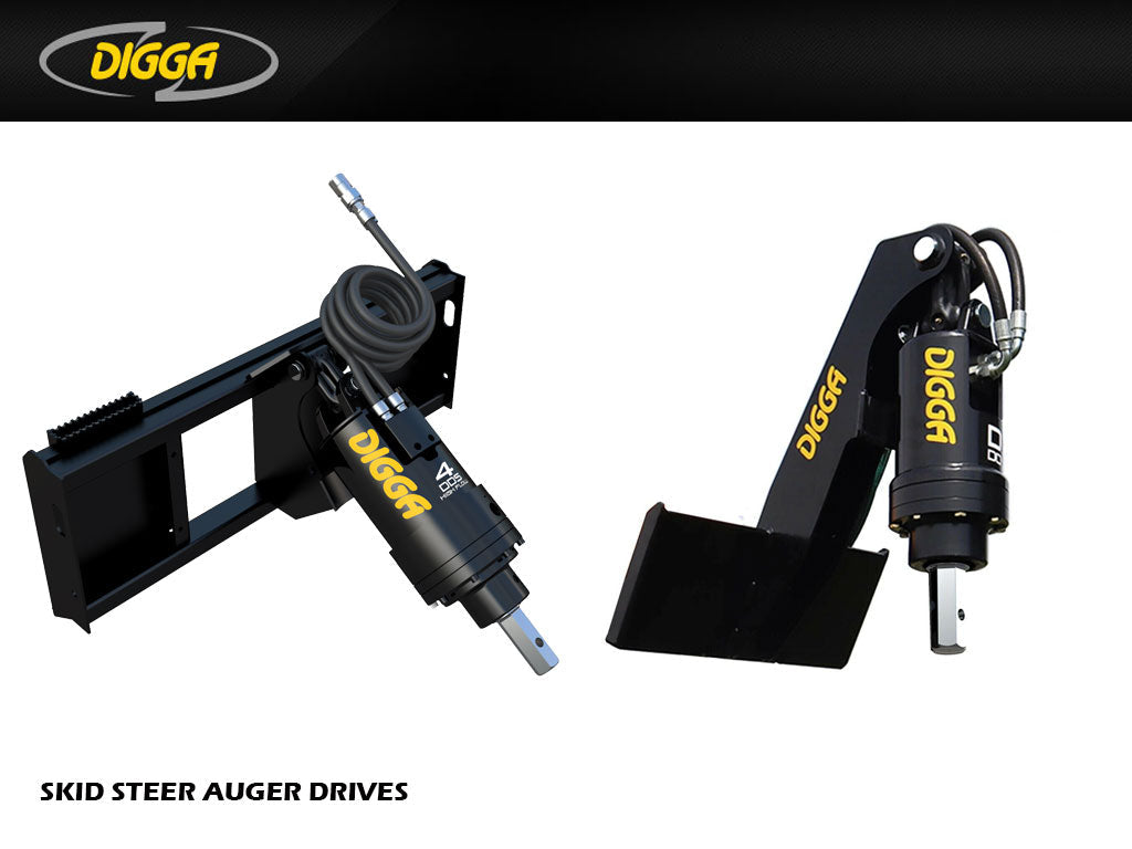 DIGGA DSS Series auger drive for skid steer high flow only