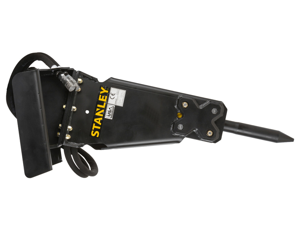 STANLEY hydraulic breakers for compact excavators