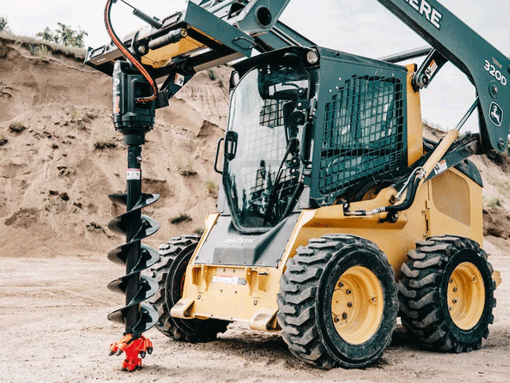 Paladin Pengo Auger Drives for skid steers