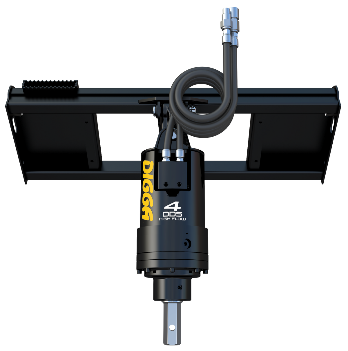 Accionamiento de barrena serie DIGGA DDS solo para minicargadora de alto flujo
