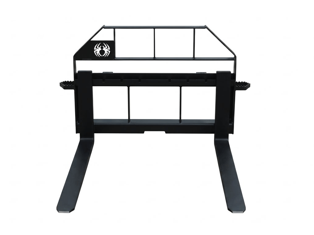 SPIDER Pro-grade pallet fork assemblies for skid steers and tractors