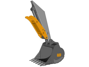 WERK-BRAU Universal Stick Mounted thumb for excavators 5,000 - 11,000 lbs. (MINI 1 , 15 & 2)