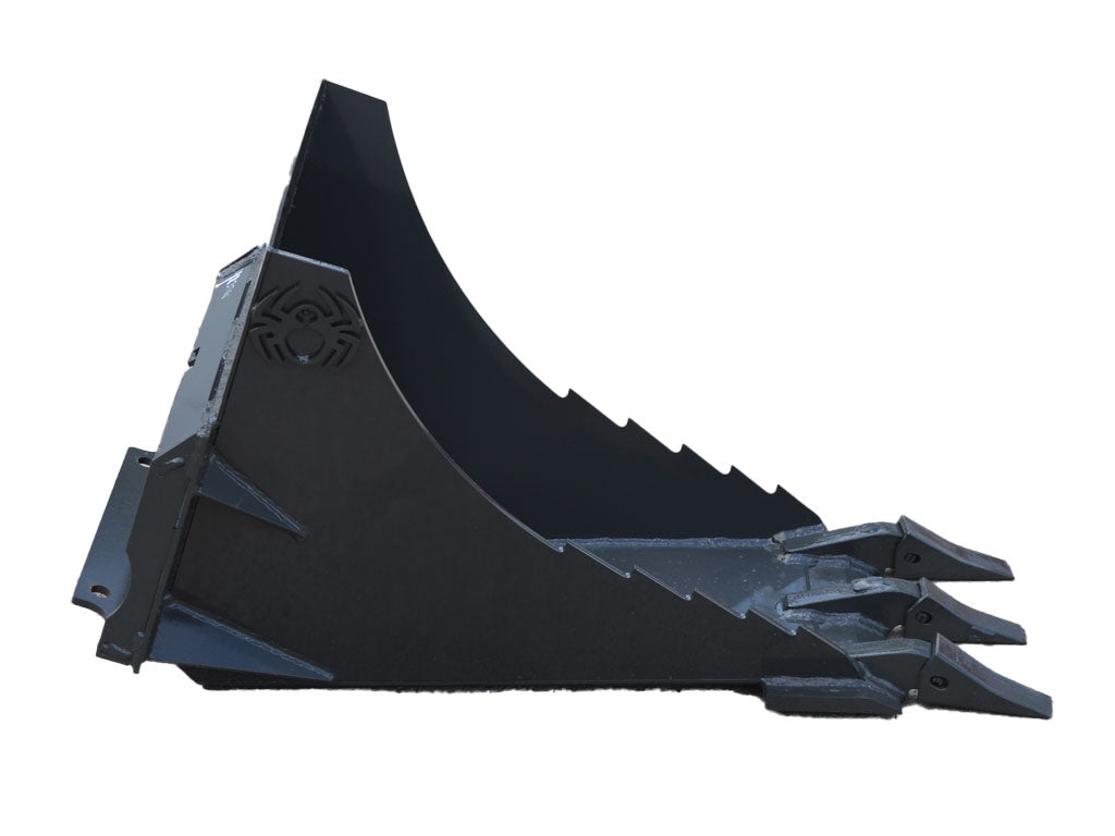 SPIDER ATTACHMENTS Stump bucket for mini loader