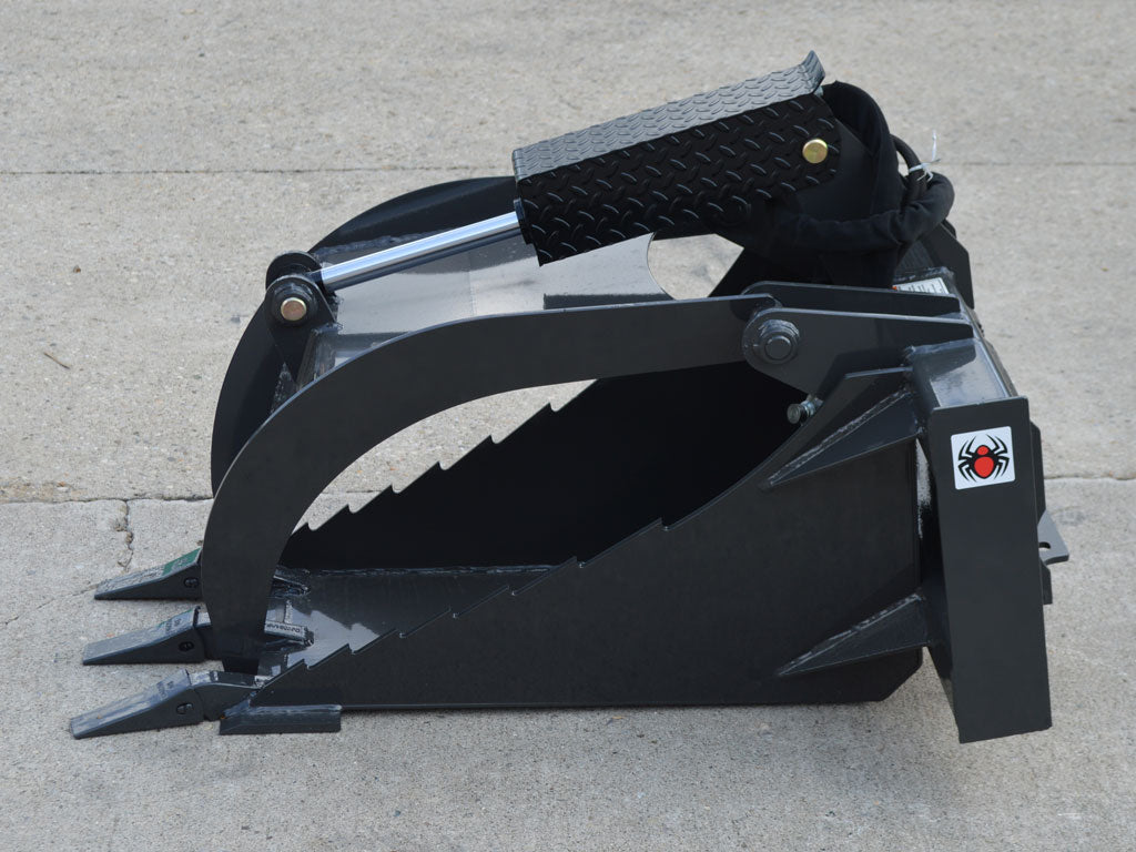 SPIDER ATTACHMENTS Stump bucket for mini loader