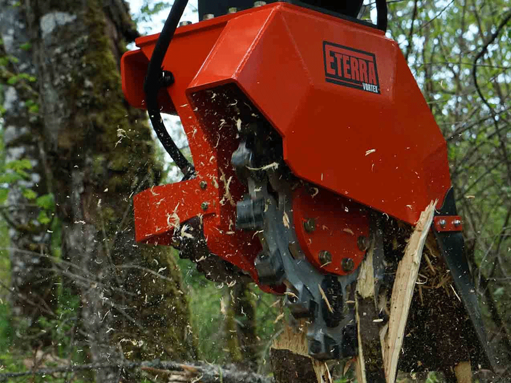 ETERRA Vortex Excavator Stump Grinder Attachment