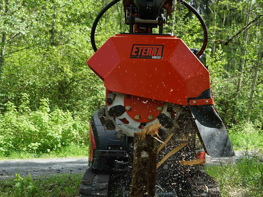 ETERRA Vortex Excavator Stump Grinder Attachment