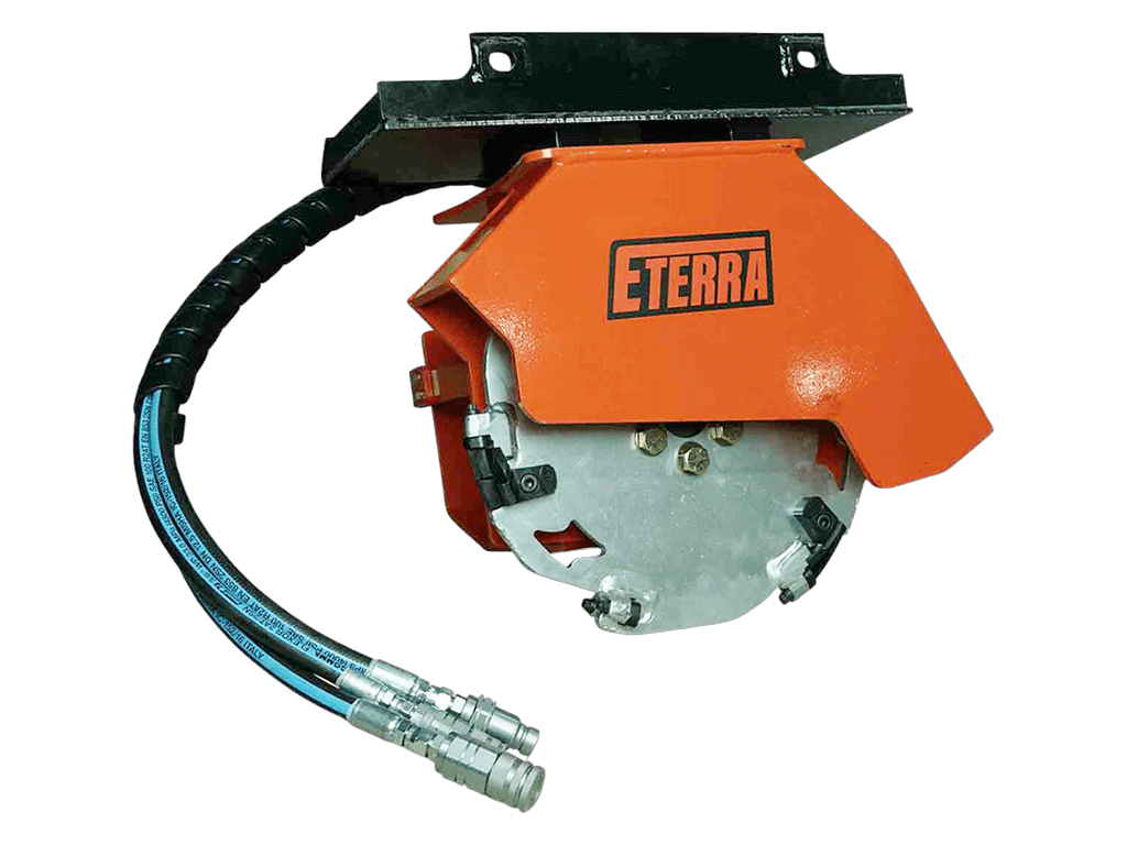 Eterra Vortex Mini Skid Steer Stump Grinder
