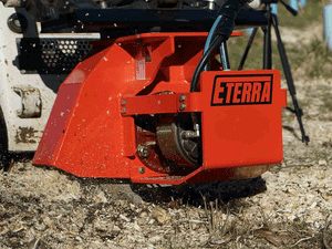 Eterra Vortex Mini Skid Steer Stump Grinder