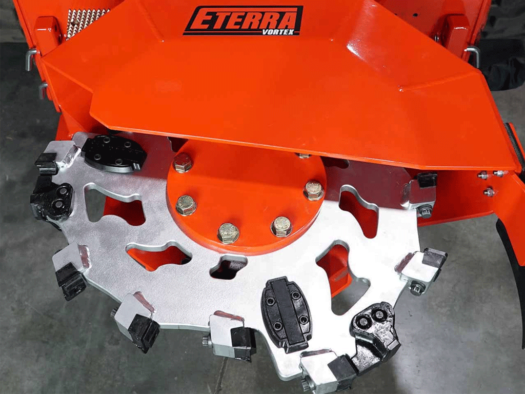 ETERRA Vortex Skid Steer Stump Grinder Attachment