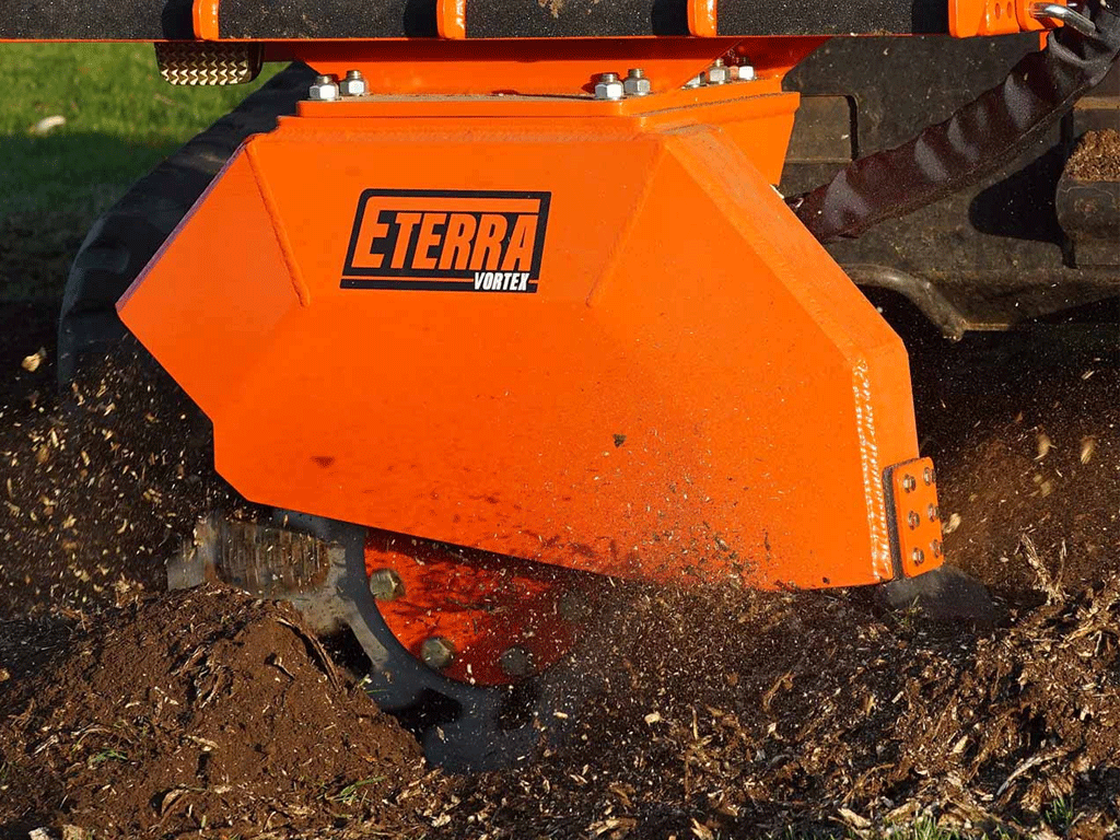 ETERRA Vortex Skid Steer Stump Grinder Attachment