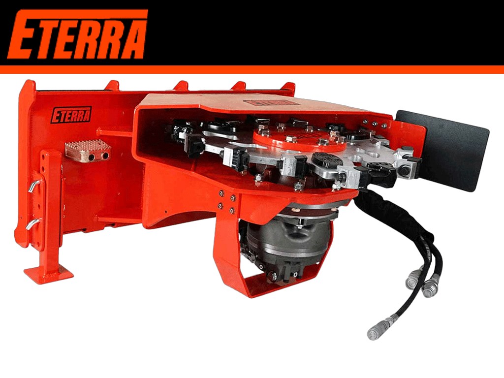 ETERRA Vortex Skid Steer Stump Grinder Attachment