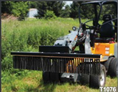 Branch Manager Lawn Clean up hitch rake