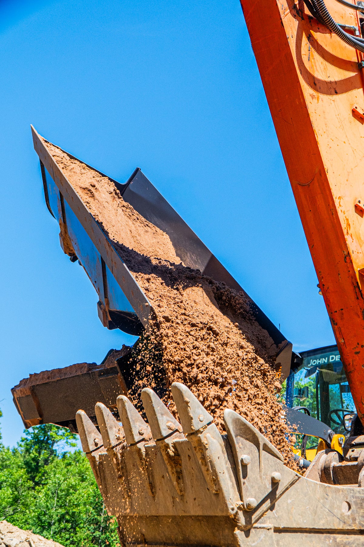 WERK BRAU Hydra-Clamp Cuchara y rastrillo para excavadoras 24,000 - 42,000 lbs (12 &amp; 15MT)