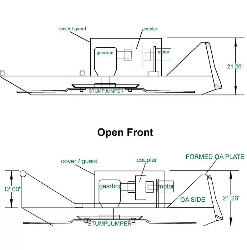 CID Standard Duty Brush Cutter for Skid Steers