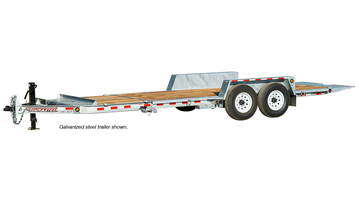 TowMaster T-12DT drop-deck tilt trailer