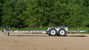 TowMaster T-12DT drop-deck tilt trailer