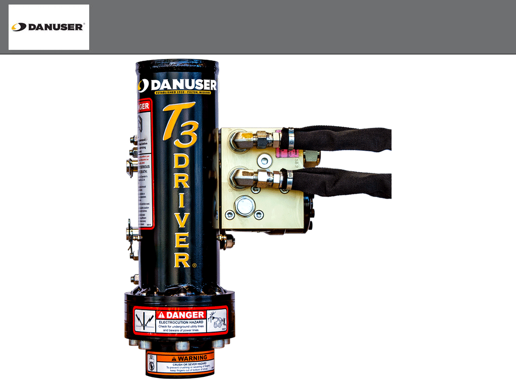 DANUSER T3 Post Driver