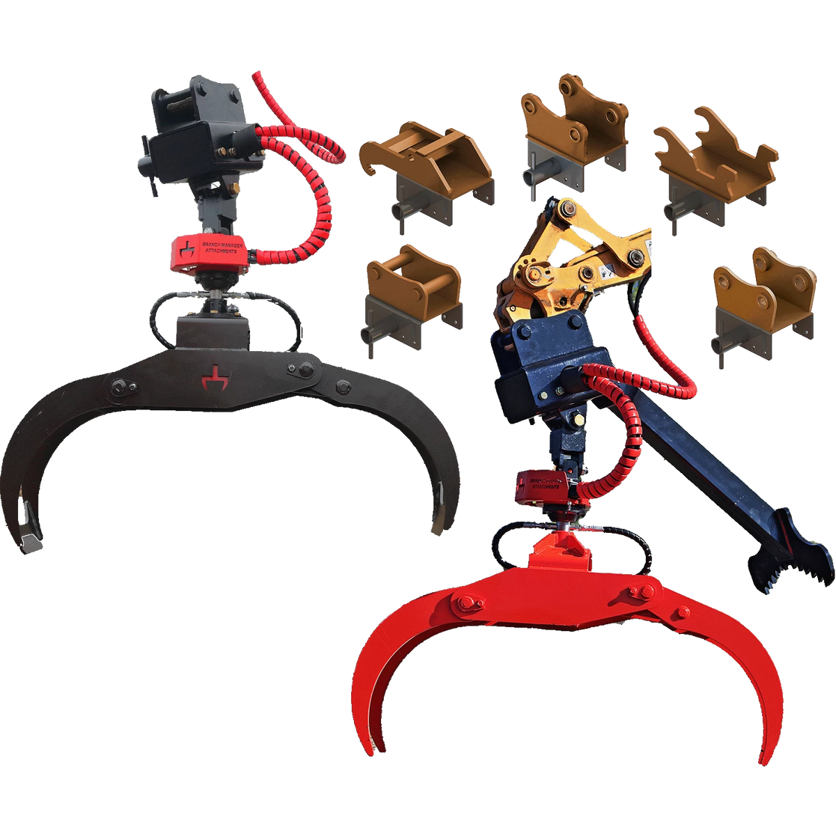 Branch Manager T4040 Excavator log grapple