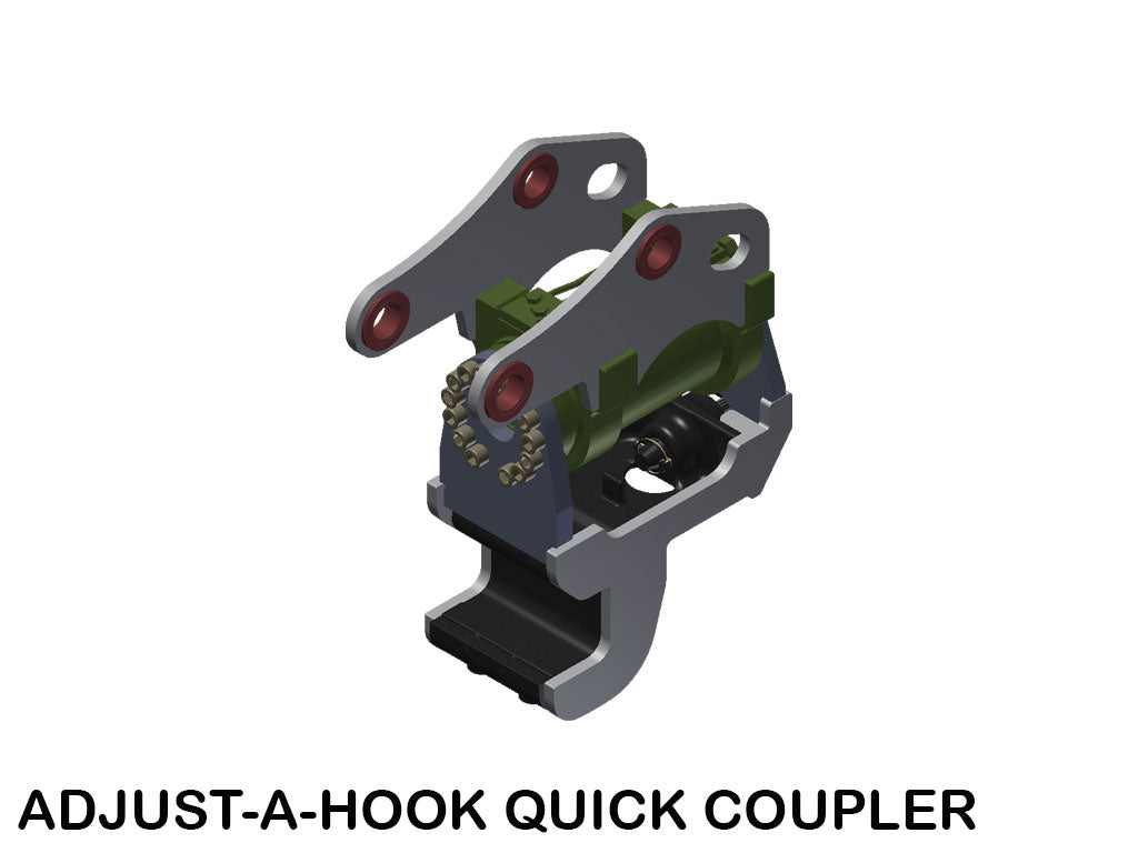 TAG Power tilt couplers 4000-120000 lbs machines