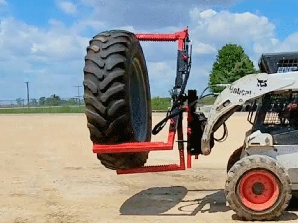 EIP Hydraulic Skid Steer Tire Changer | 64"–88" Tires