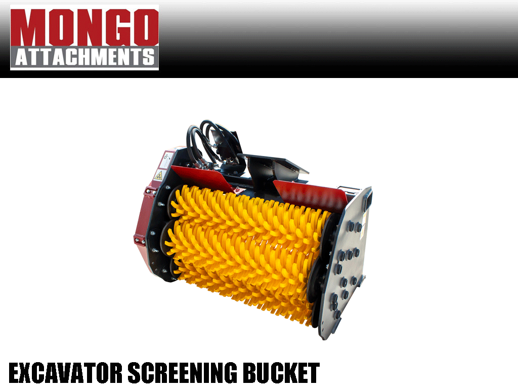 MONGO Attachments Screening Bucket for Excavator