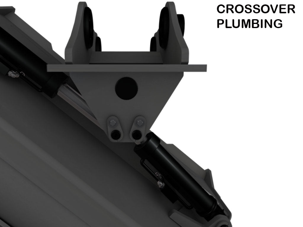 AMI Hydraulic tilt ditch cleaning bucket for excavator 14000 to 24000 lbs.