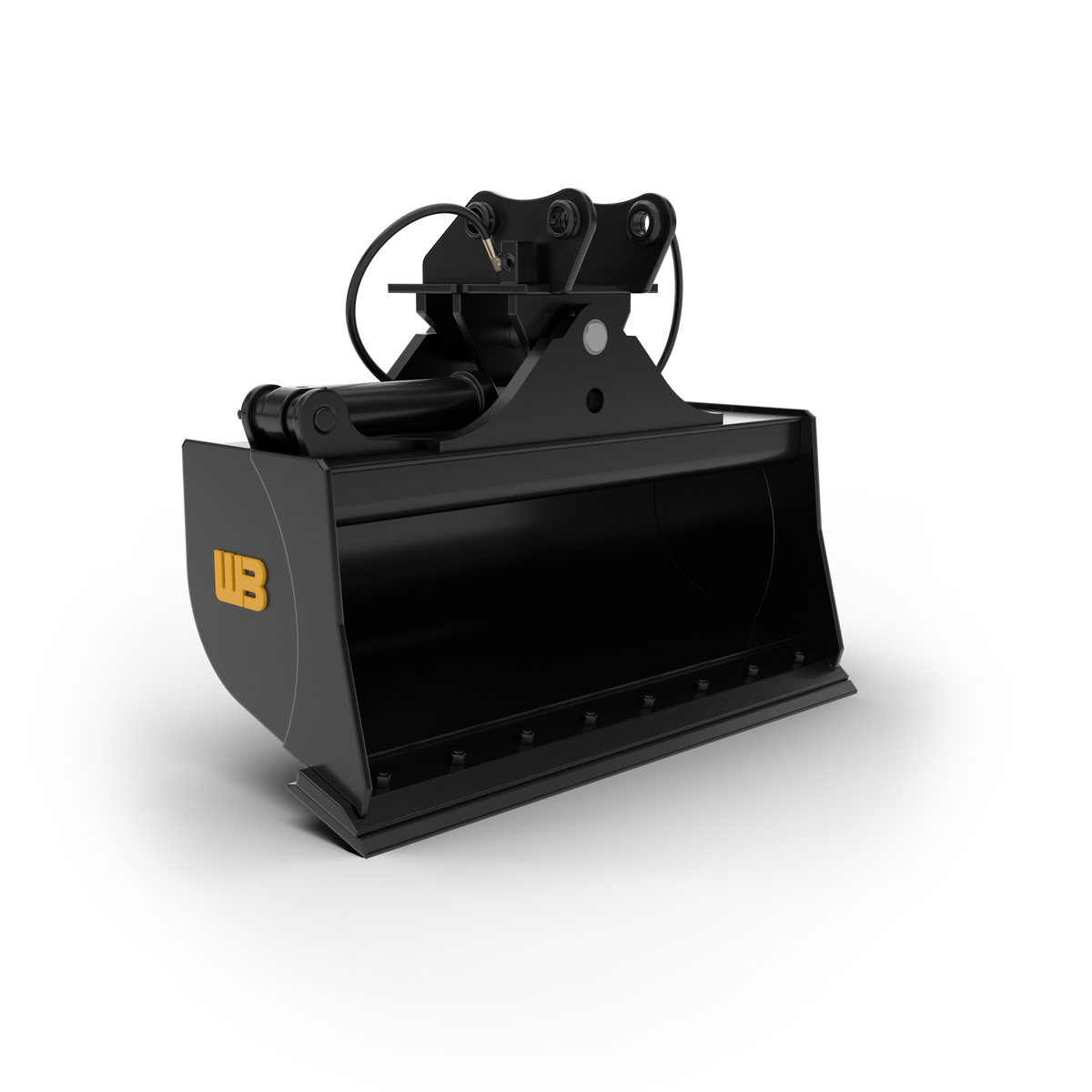 WERK-BRAU Tilt Bucket for 14,000 - 24,000 lbs. Excavators. (Mini  4 & 5)