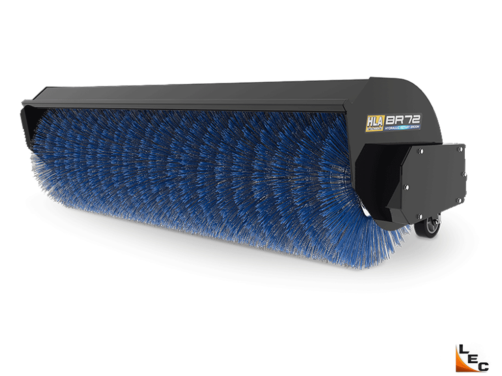 HLA Hydraulic Rotary Broom for Backhoe Loaders